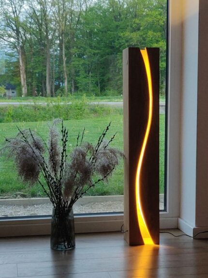 wooden table lamp l119