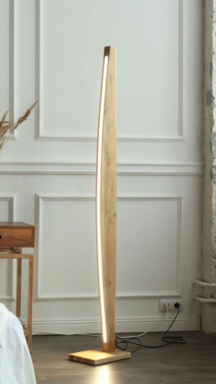 wooden table lamp l121