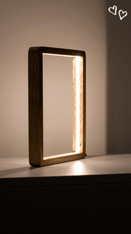 wooden table lamp l122